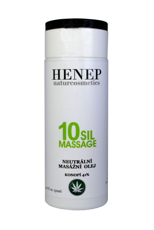 10 SIL MASSAGE OIL neutrální masážní olej 150ml