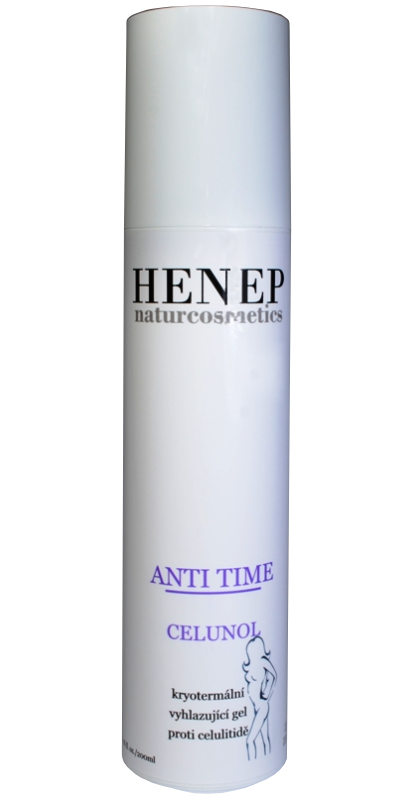 ANTI TIME CELUNOL kryotermální gel při celulitidě 200ml 